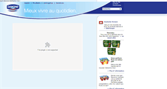 Desktop Screenshot of fr.danone.ch