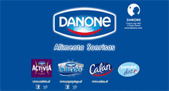 Desktop Screenshot of danone.cl