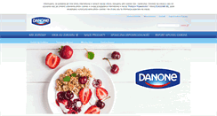 Desktop Screenshot of danone.pl