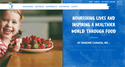 Desktop Screenshot of blog.danone.ca