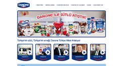 Desktop Screenshot of danone.com.tr
