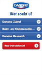 Mobile Screenshot of danone.nl