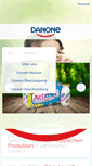 Mobile Screenshot of danone.ch